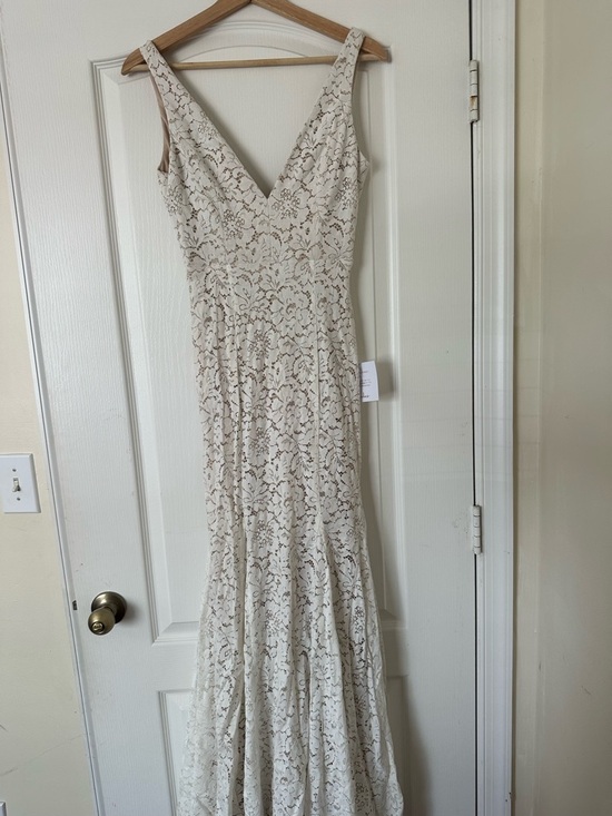 Lulus Dresses & Skirts - Lulu's Cream Lace Maxi Dress